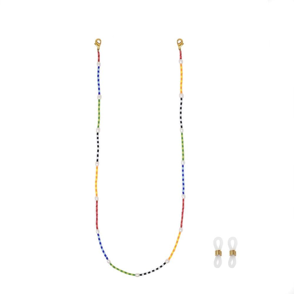 Rainbow Perlissima Glasses Strap - Mishky