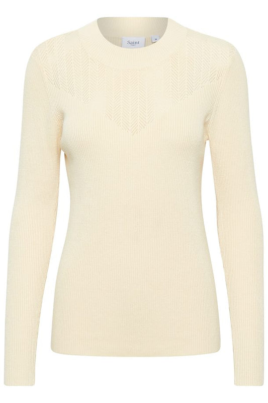 Knitted Pullover - Banana
