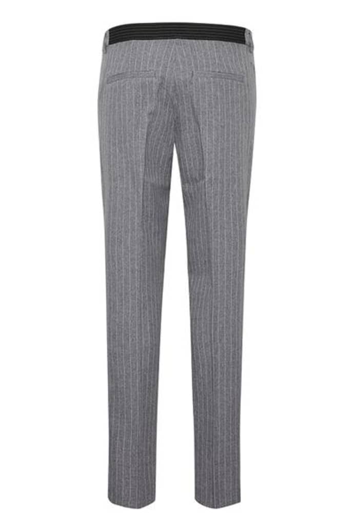 grey pinstripe trousers