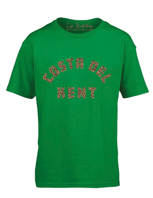 ‘Costa Del Kent’ Adult Unisex Tee - Green