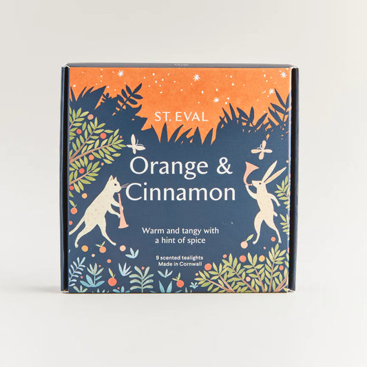 Orange and Cinnamon Tea lights
