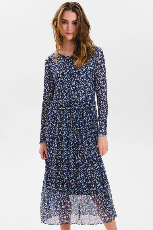 NUFREJA DRESS - Dark Sapphire