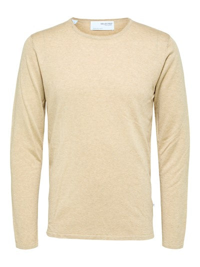 SLHMECCA LS KNIT CREW NECK W