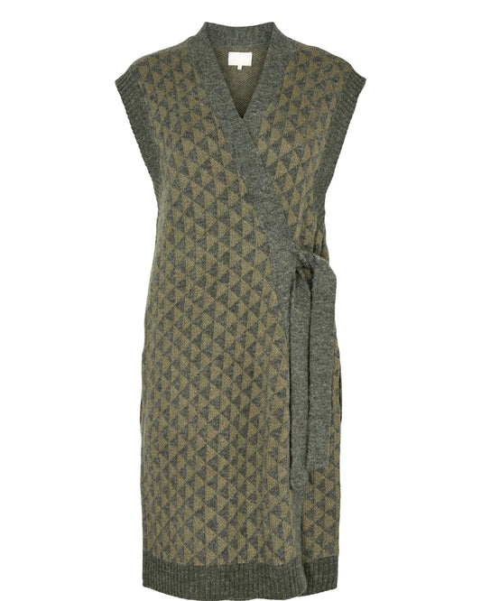 LONG WAISTCOAT - Green