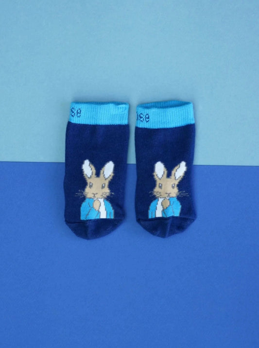 Peter Rabbit Navy Socks