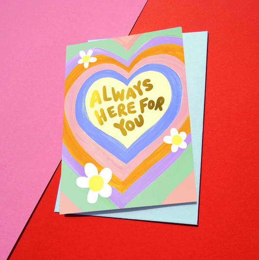 Eleanor Bowmer Always Here For You Card