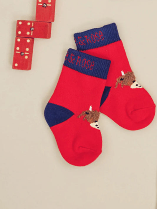 Hamish Highland Cow Socks
