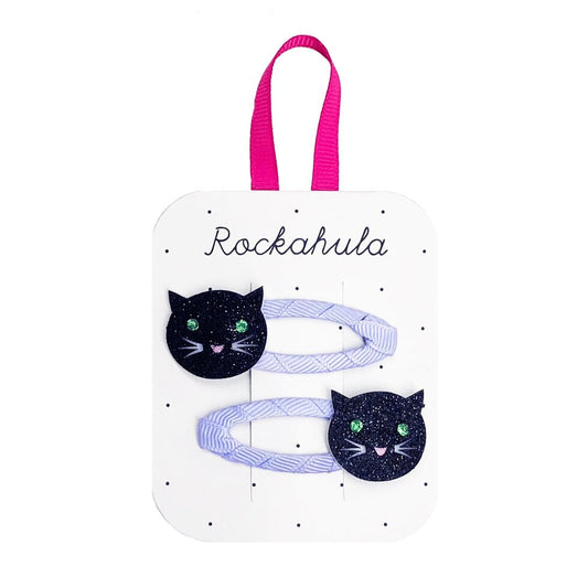 Rockahula Halloween Black Cat Hair Clips