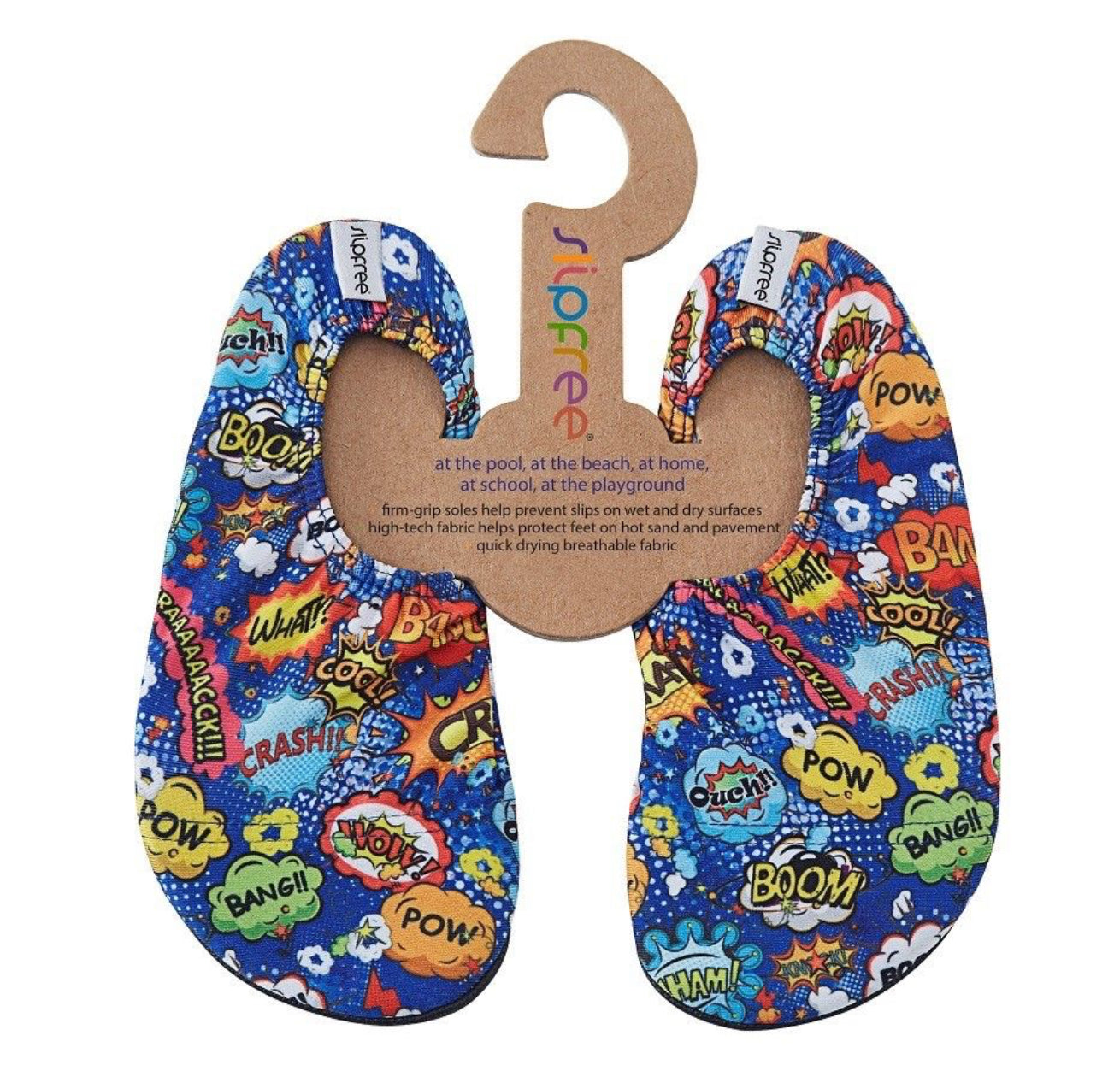 Slipfree Children's Shoes -'BOOM' 'CRACK' 'POW'