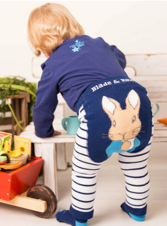 Peter Rabbit Navy Leggings