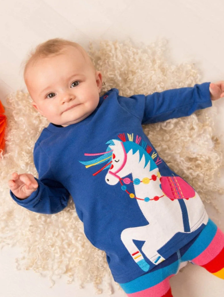 Blade and Rose Carnival Horse Top