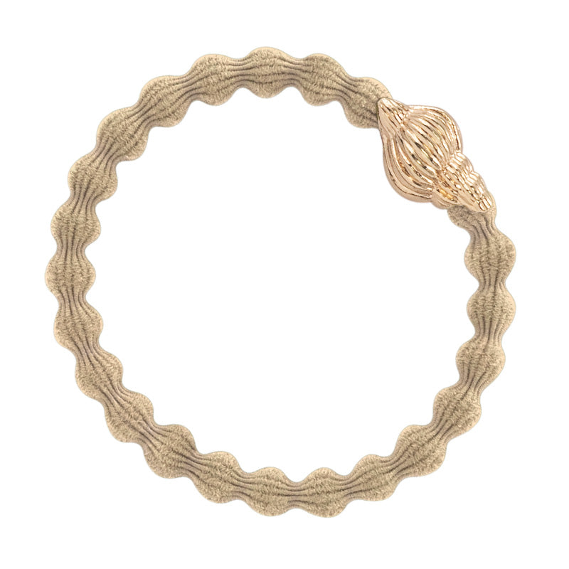 ByEloise Tropical Seashell Bangle Band - Sand