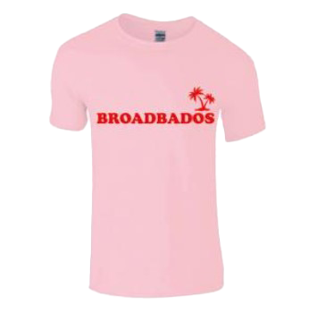 ‘Broadbados’ Kids T-Shirt - Pink
