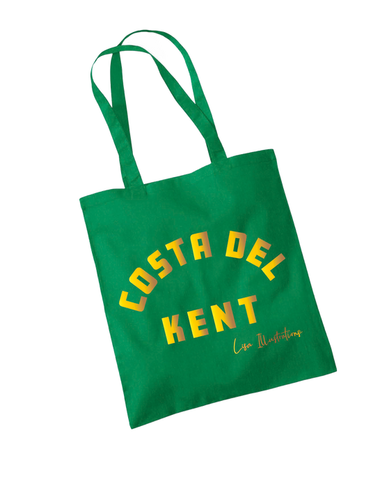 ‘Costa Del Kent’ Tote Bag