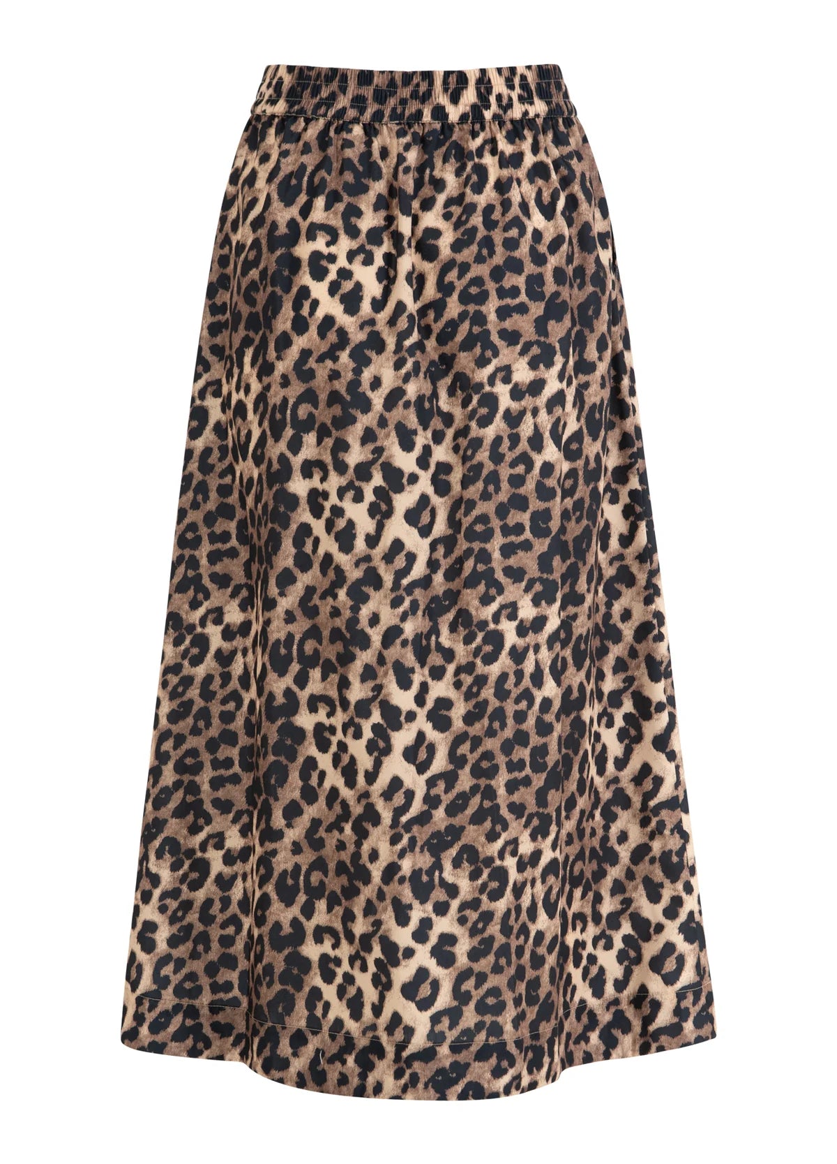 CC Heart ELISE Long Skirt - Leo Print