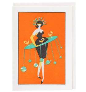 Cosmic Cocktail Greeting Card