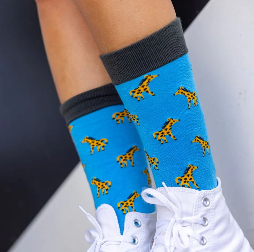 Giraffe Bamboo Socks