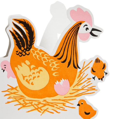 Mother Hen Greeting Card