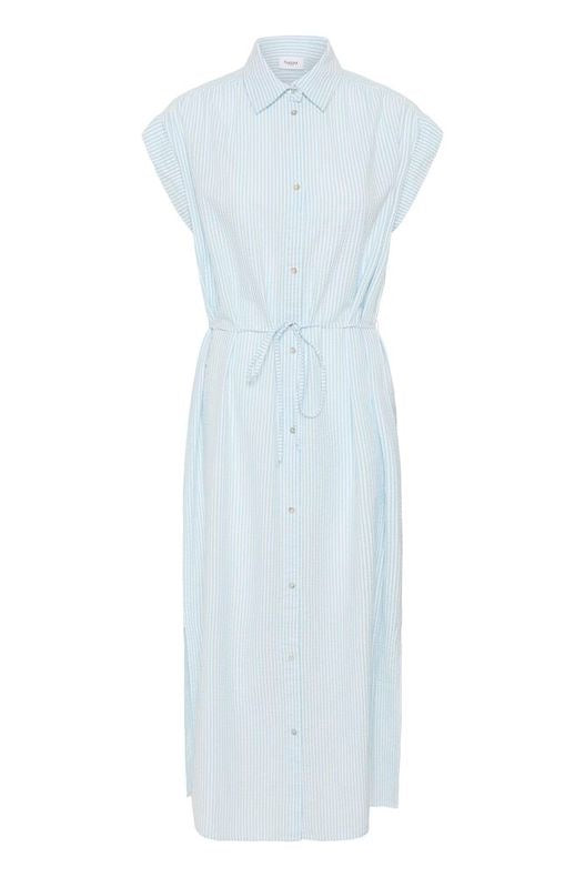 ElmikoSZ N Maxi Dress Cerulean Ice Stripe