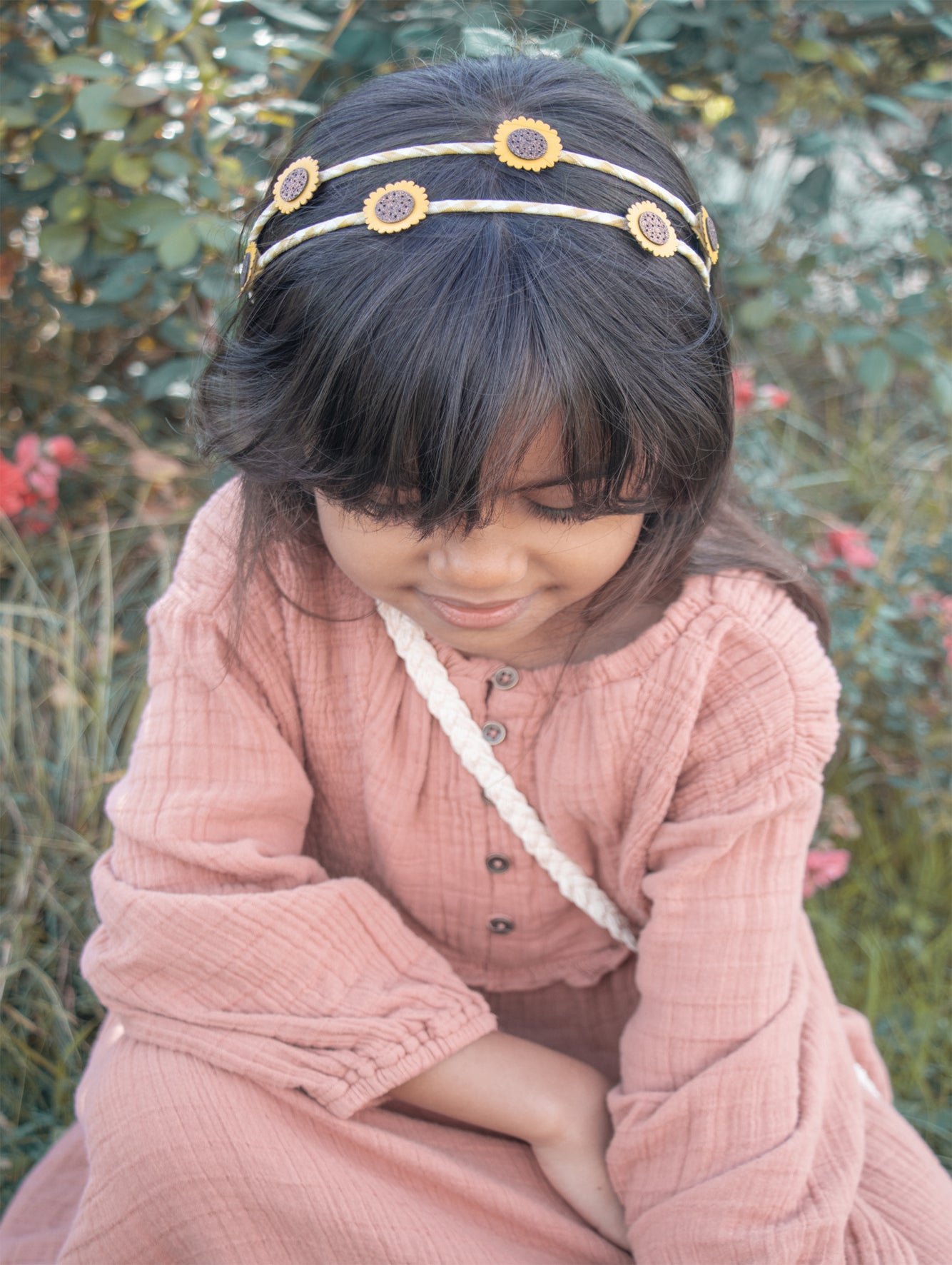 Sunflower Double Headband