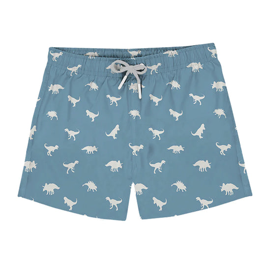 Slipfree Dino petrol swim shorts