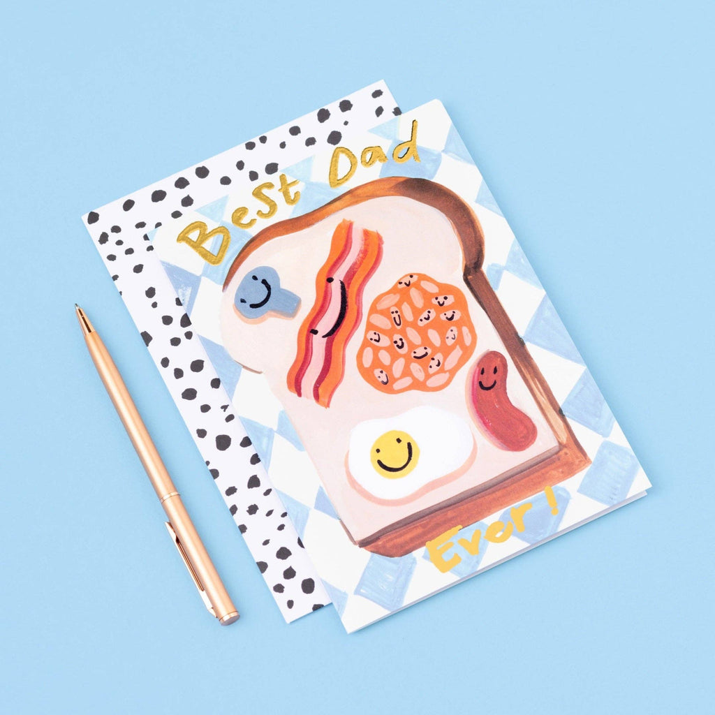 Best Dad Fry Up Card