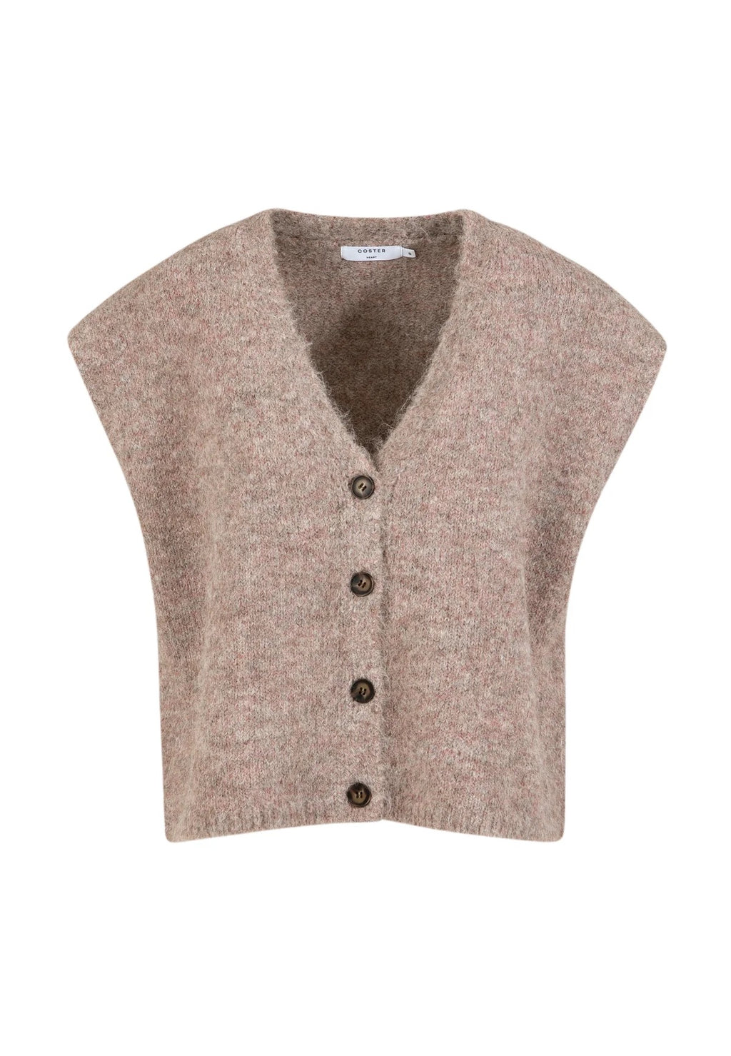 Boxy knit vest