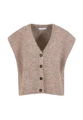 Boxy knit vest