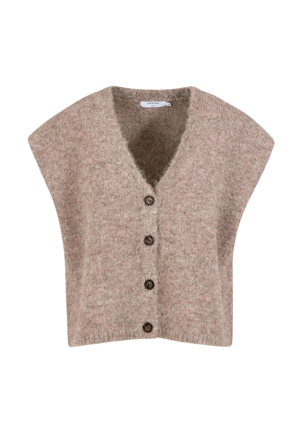 Boxy knit vest