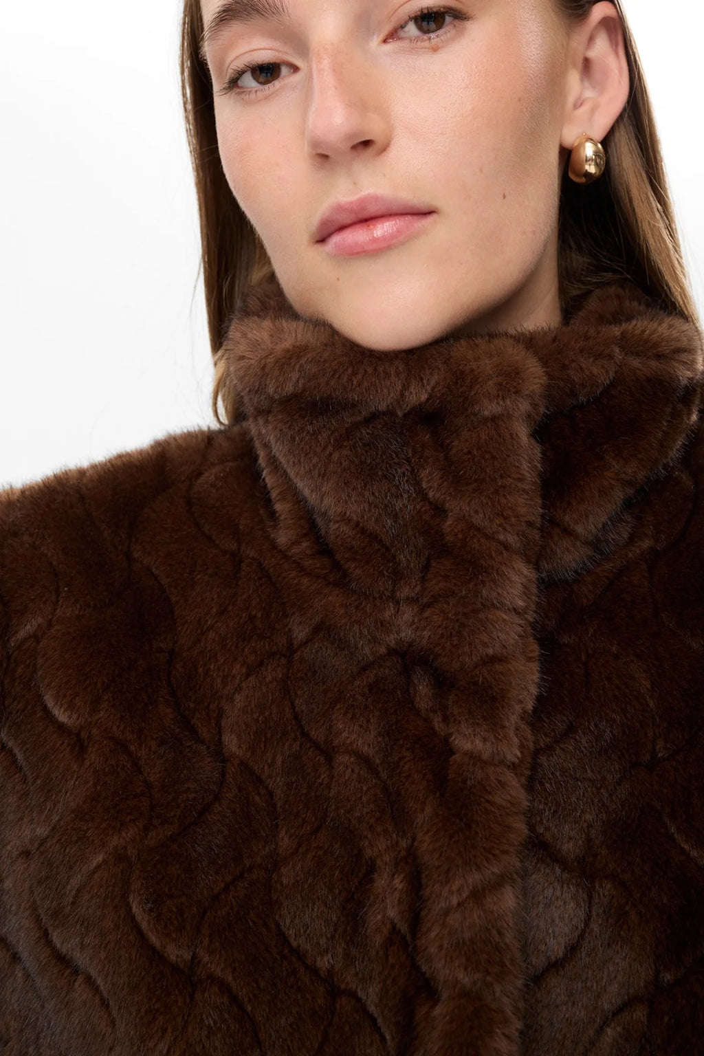 NUZITTA FAUX FUR COAT