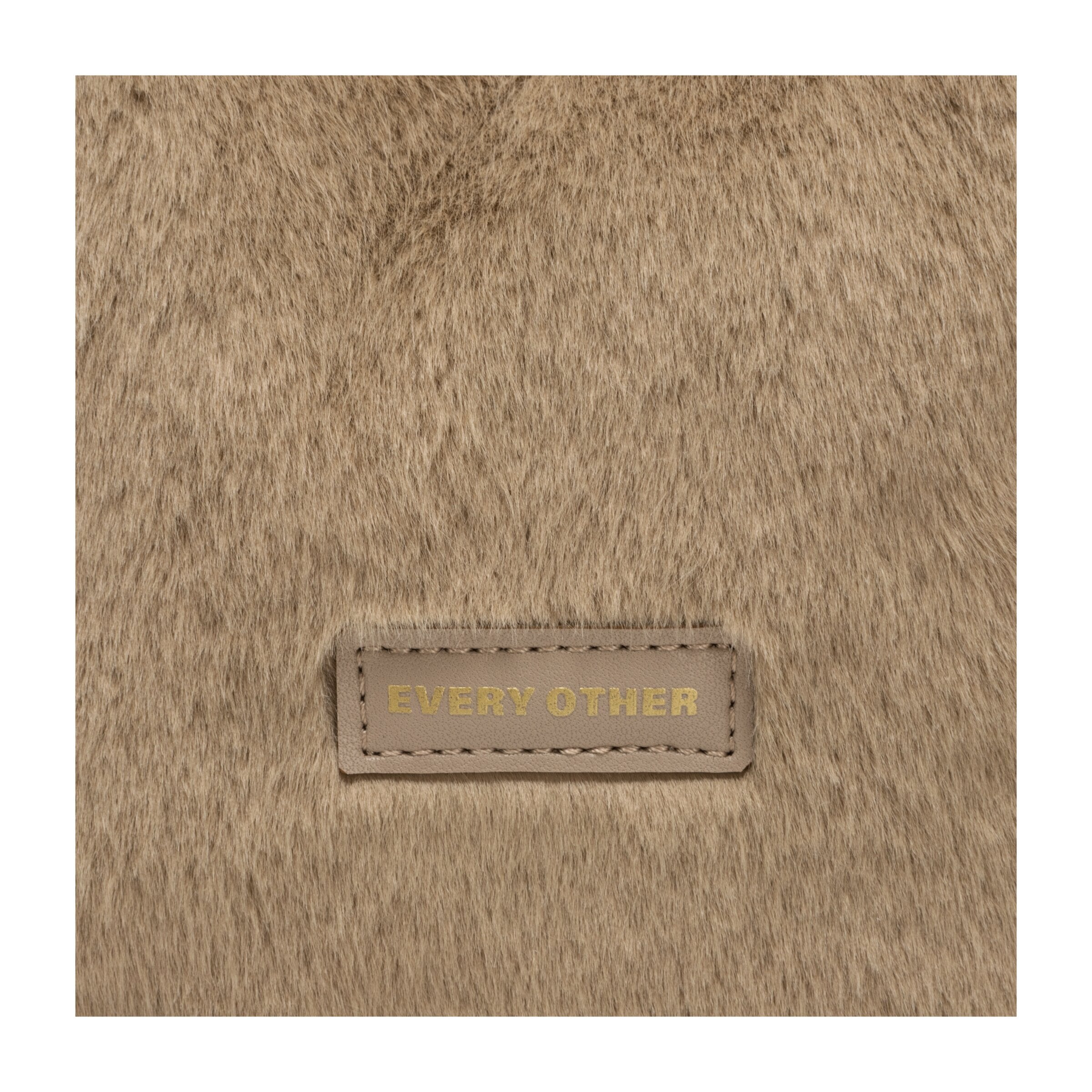 Faux Fur Scoop Grab Bag - TAUPE 12080