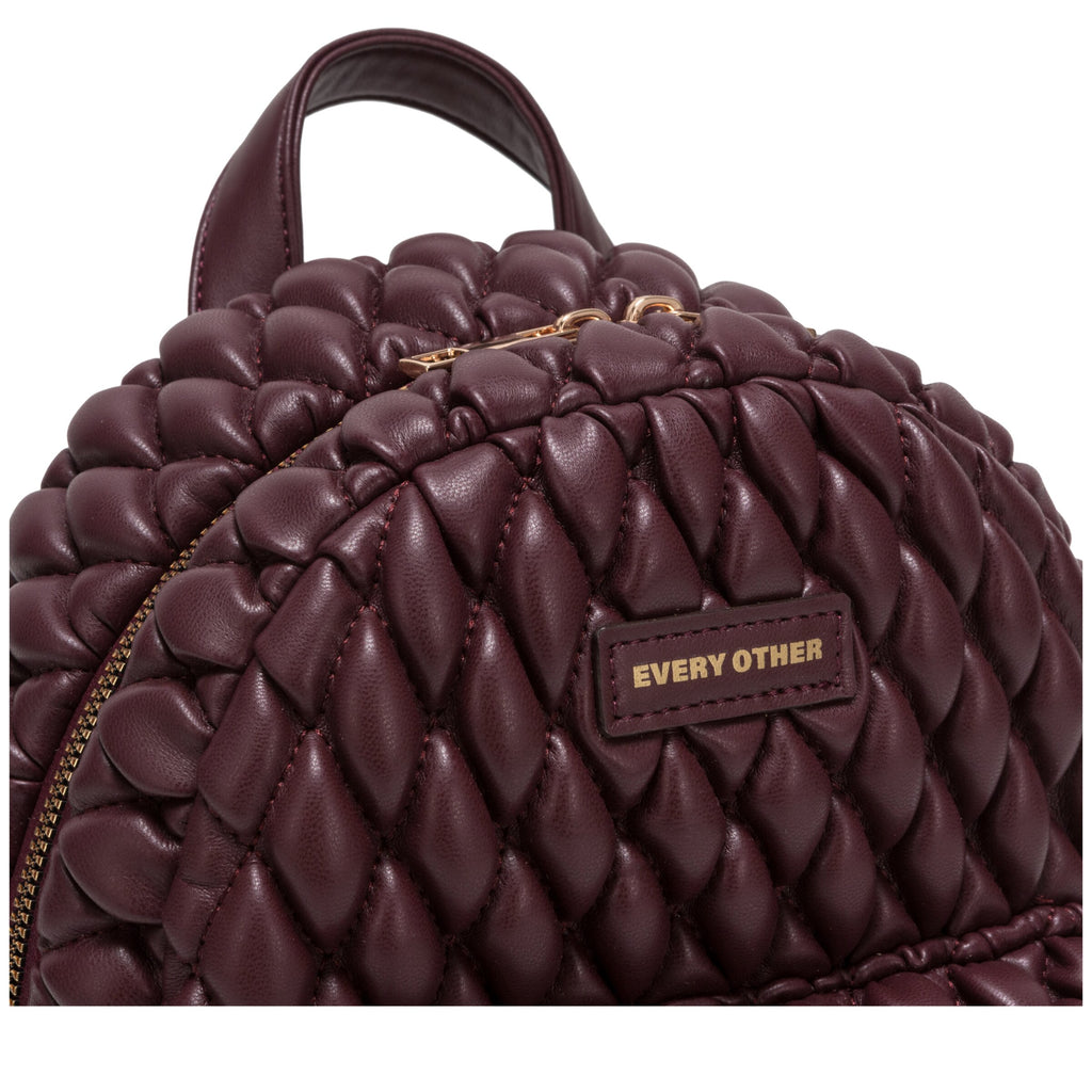 Mini Back Pack - BURGUNDY