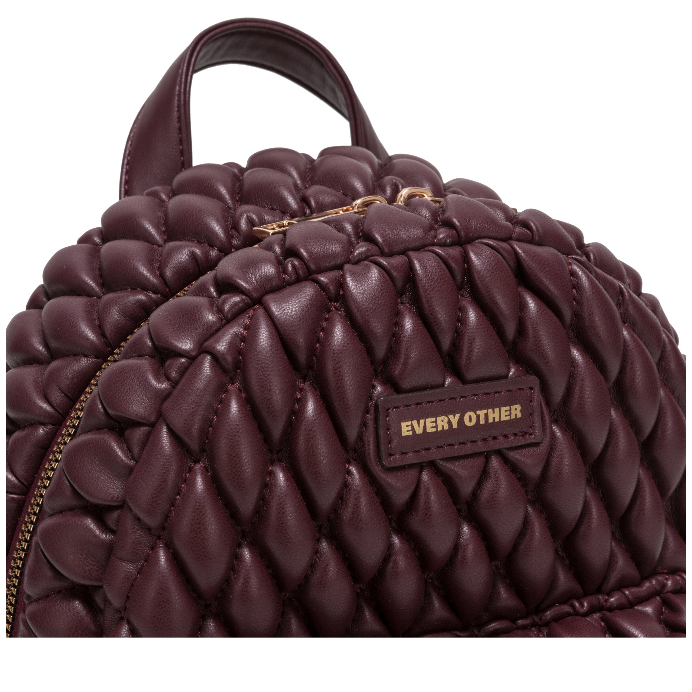 Mini Back Pack - BURGUNDY