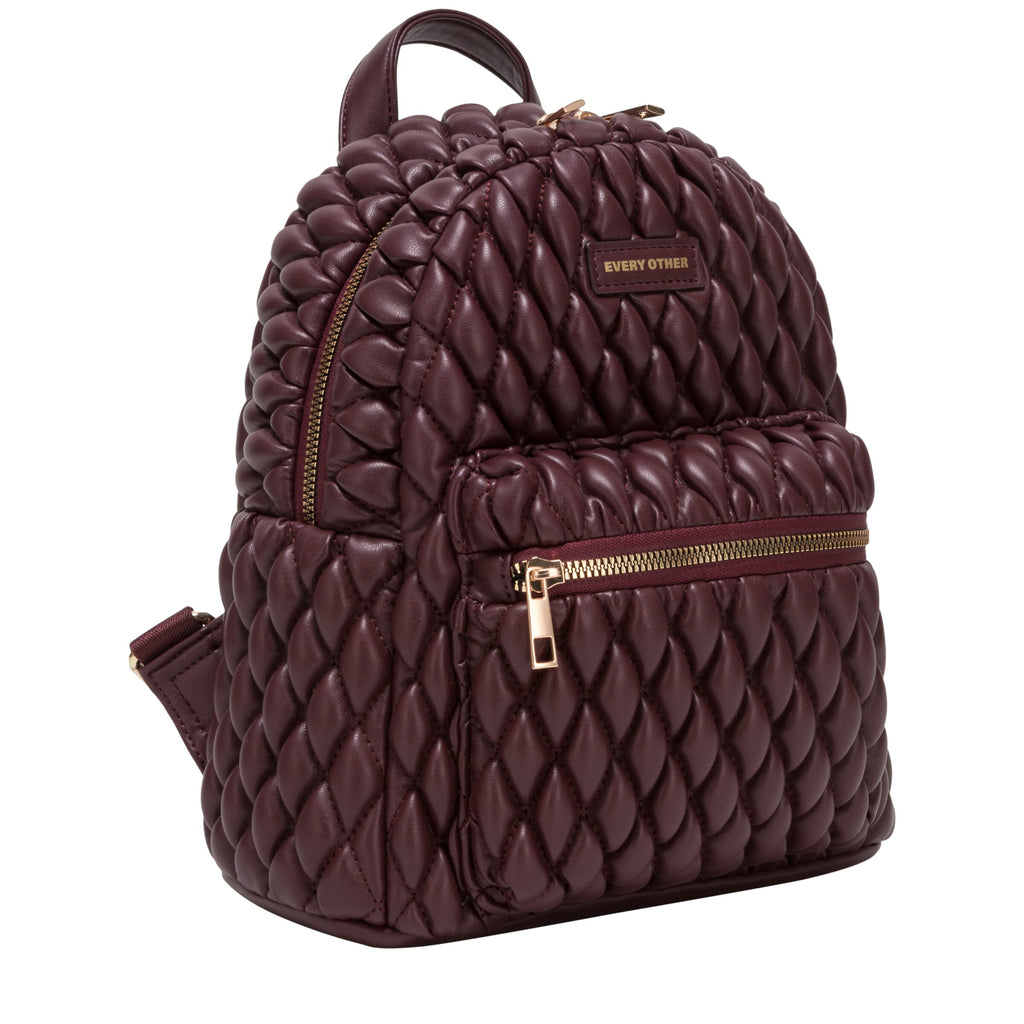 Mini Back Pack - BURGUNDY