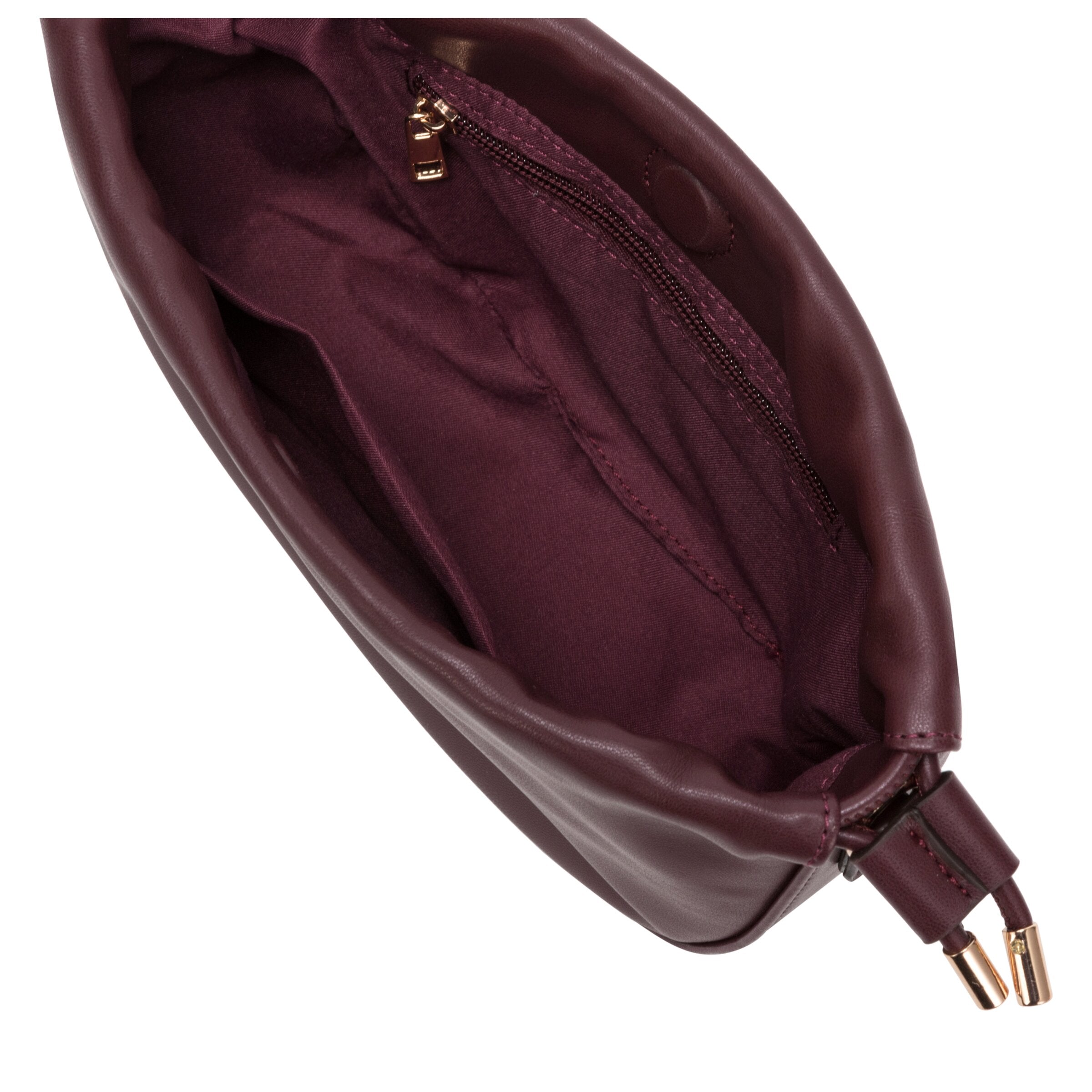 Shoulder Cross Body Bag - BURGUNDY 12172