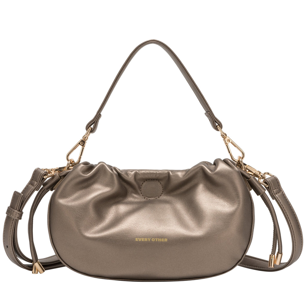 Shoulder Cross Body Bag - PEWTER 12172