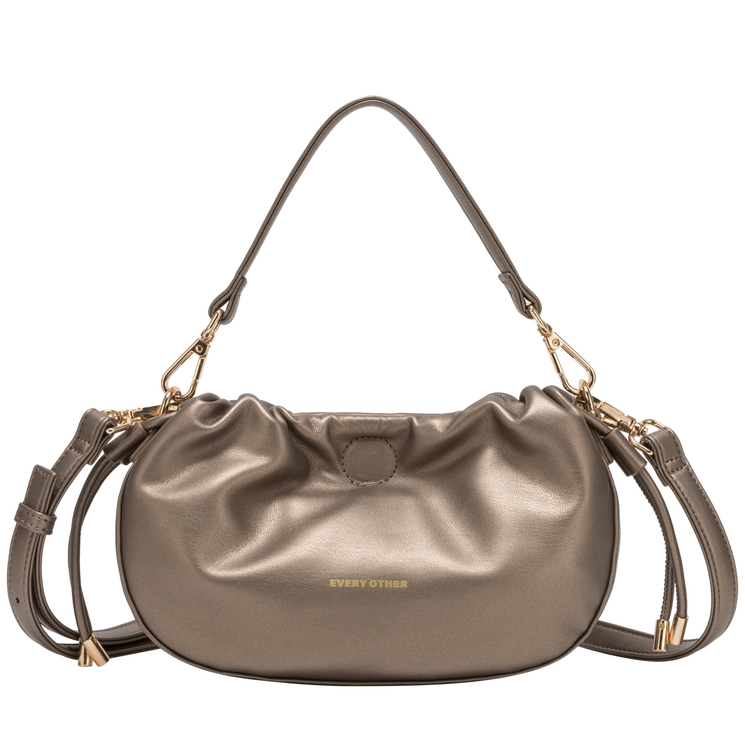 Shoulder Cross Body Bag - PEWTER 12172