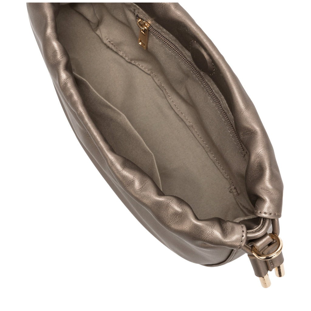 Shoulder Cross Body Bag - PEWTER 12172