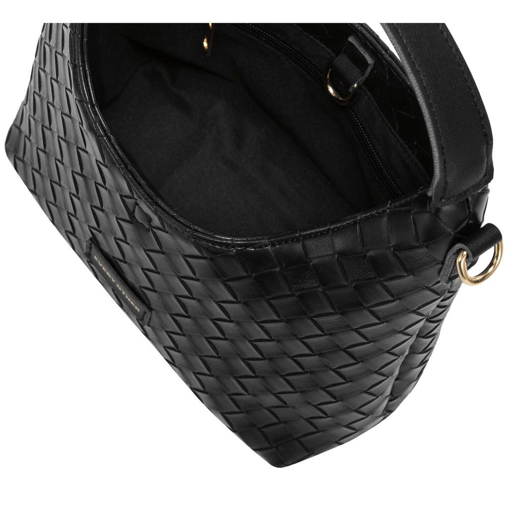 Shoulder Cross Body Bag - BLACK 12175