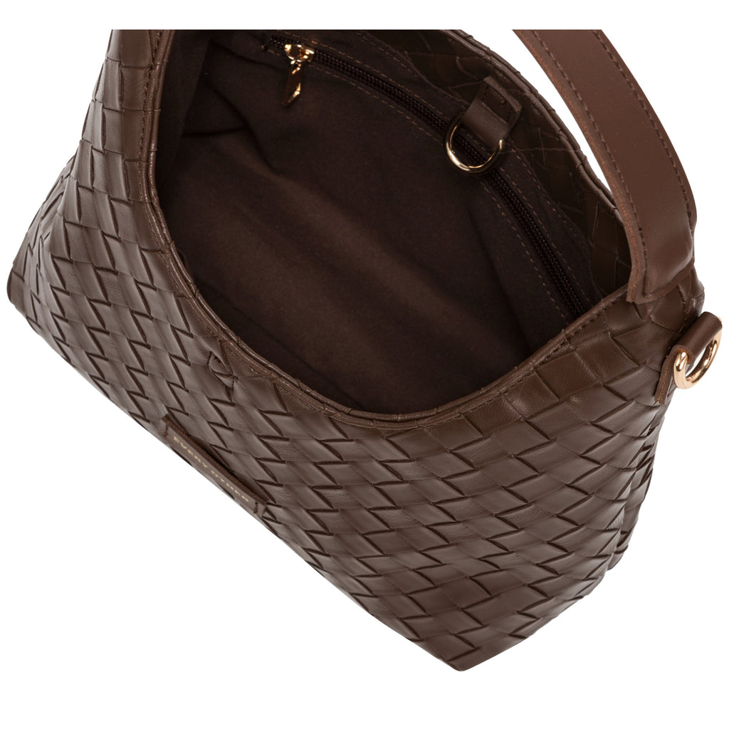 Shoulder Cross Body Bag - BROWN 12175