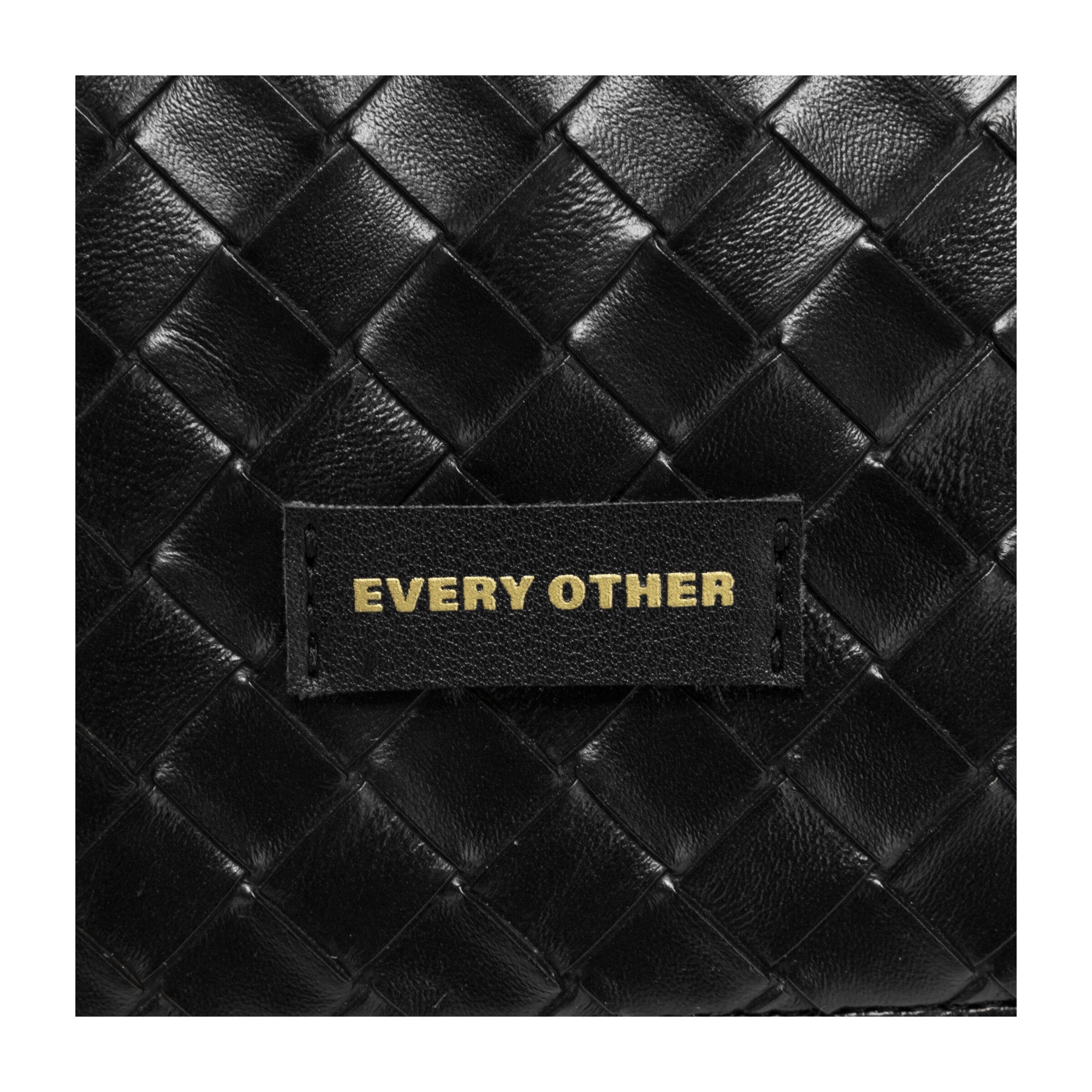 Flap Over Shoulder Clutch Cross Body Bag - BLACK 12176