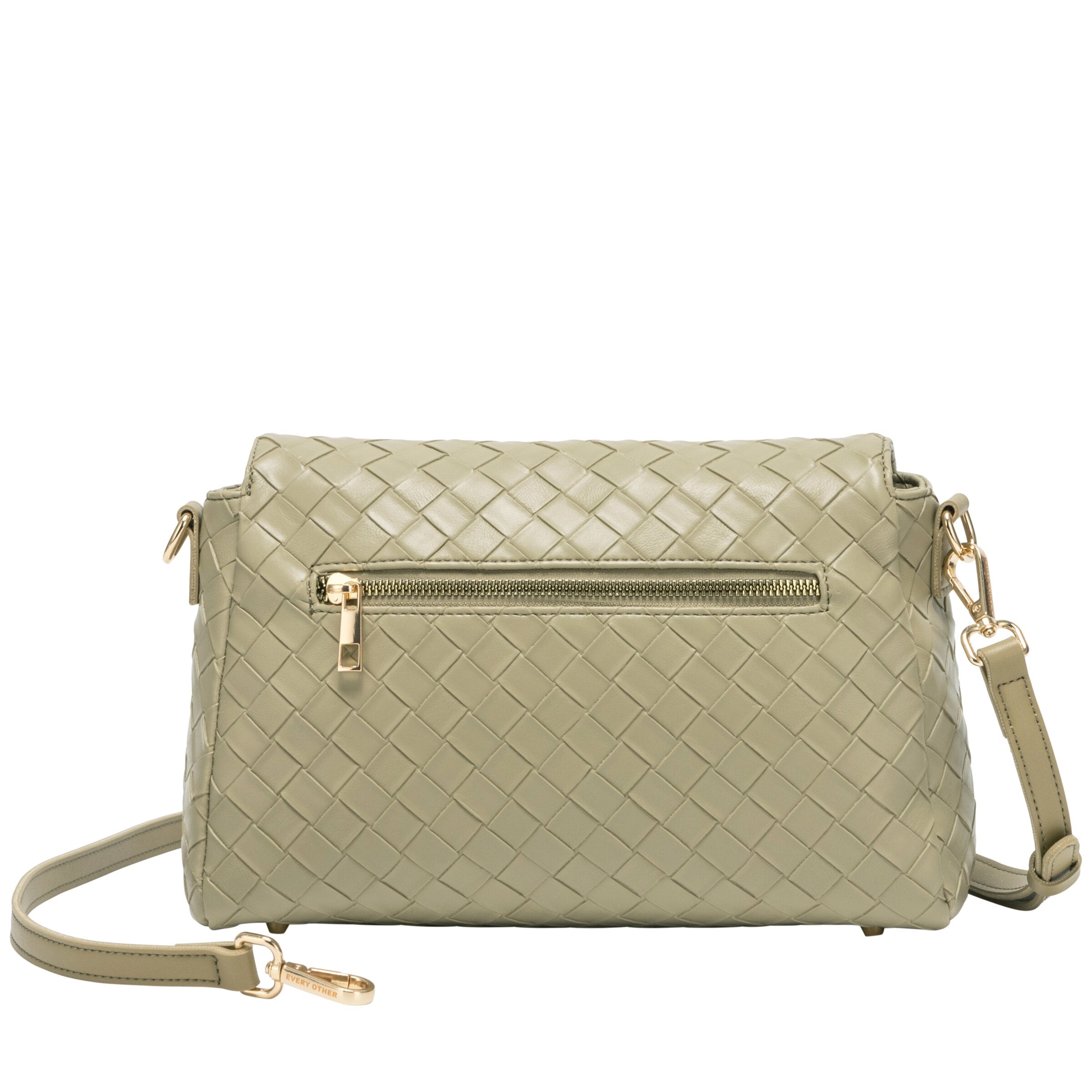 Flap Over Shoulder Clutch Cross Body Bag - SAGE 12176