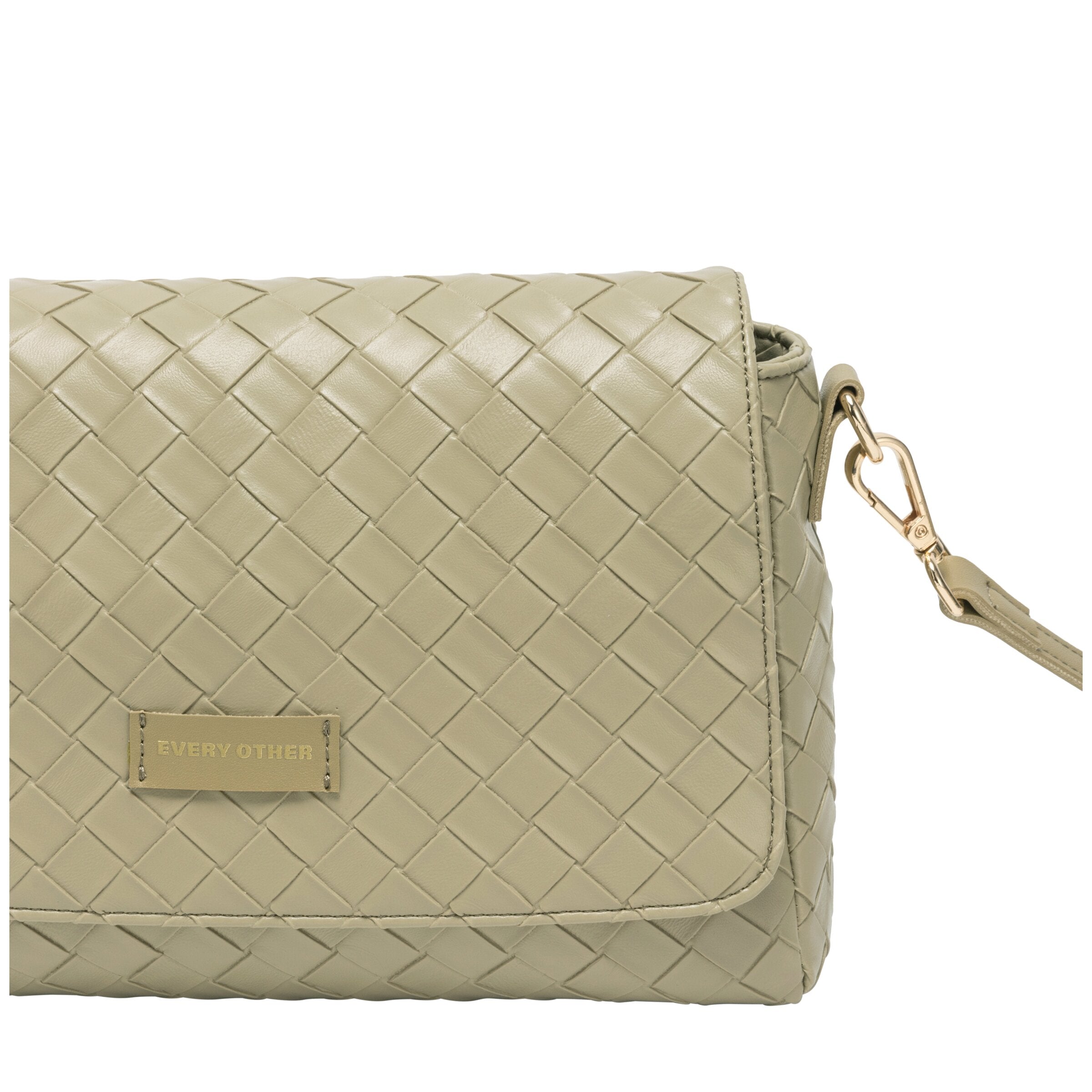 Flap Over Shoulder Clutch Cross Body Bag - SAGE 12176