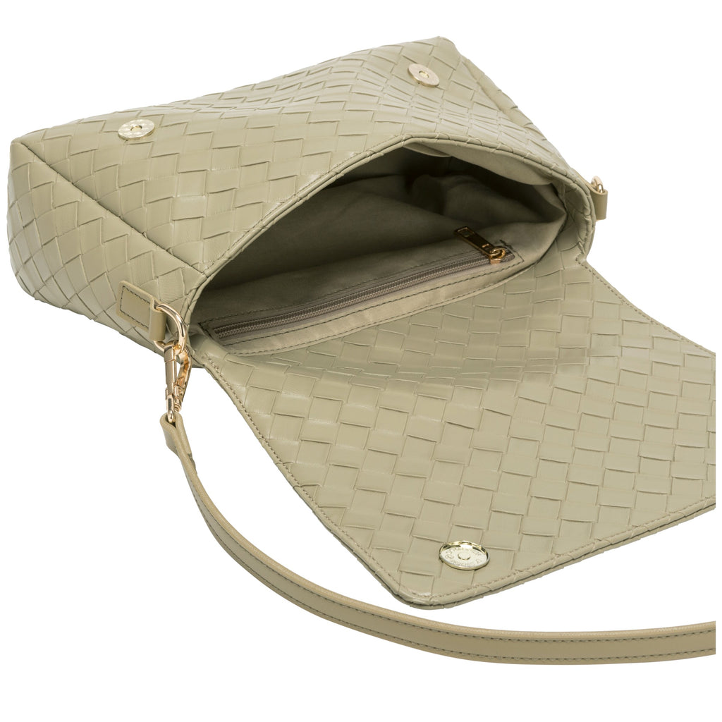 Flap Over Shoulder Clutch Cross Body Bag - SAGE 12176