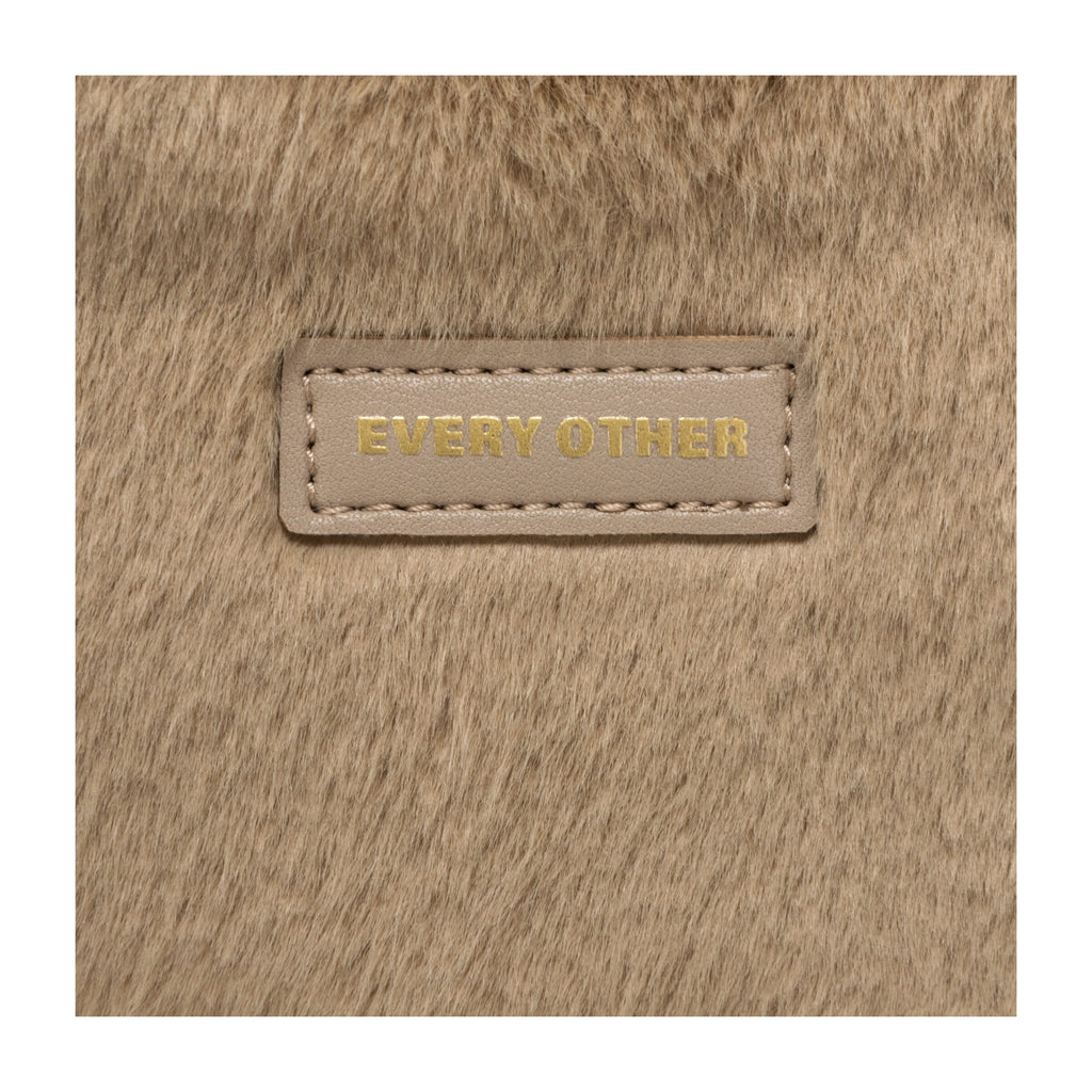 Baguette Cross Body Shoulder Bag - TAUPE 12186