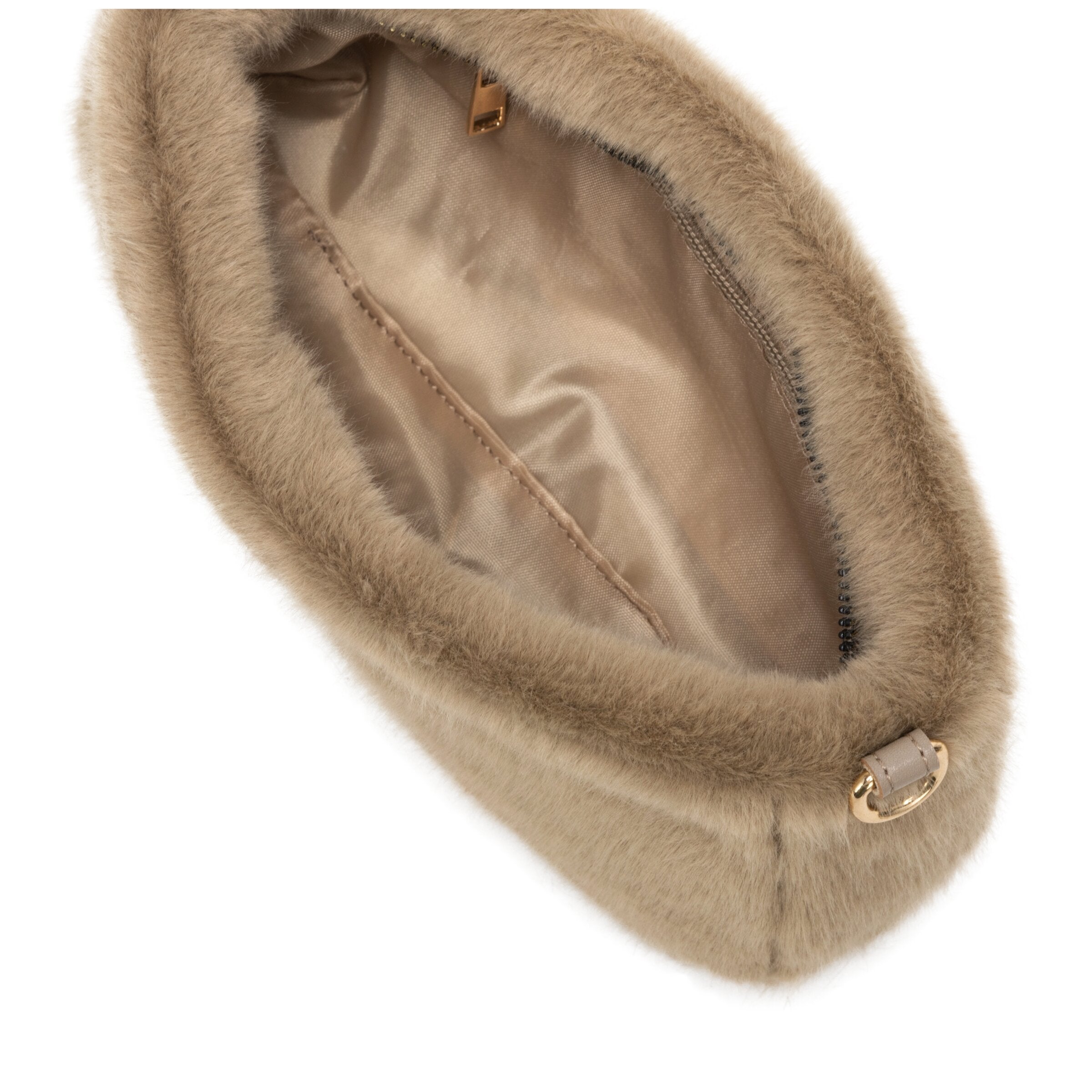 Baguette Cross Body Shoulder Bag - TAUPE 12186