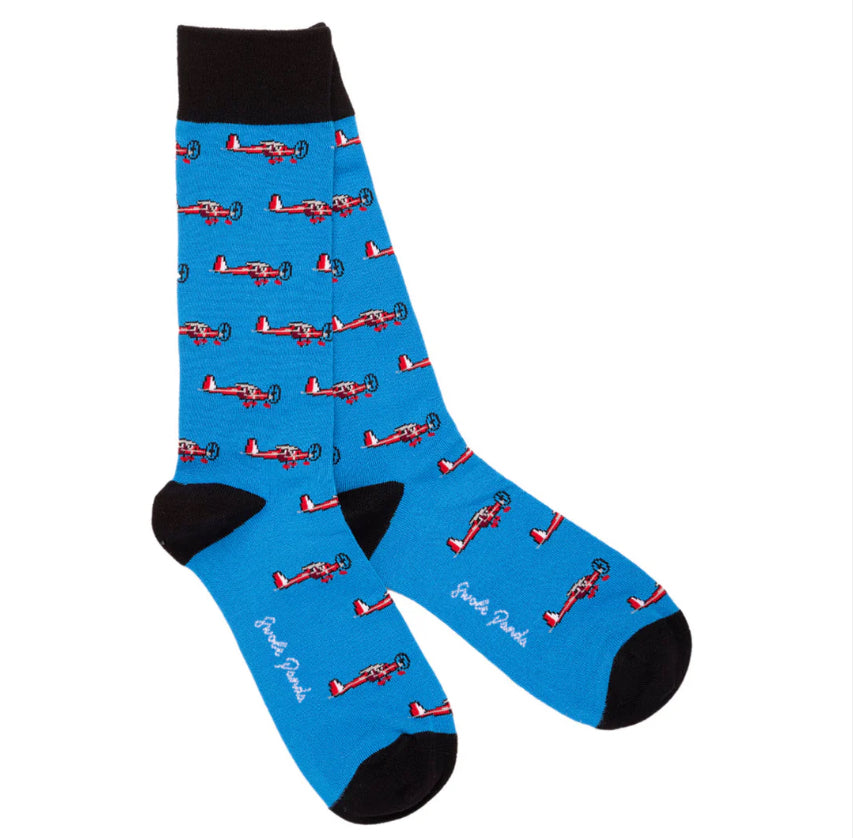Aeroplane Bamboo Socks