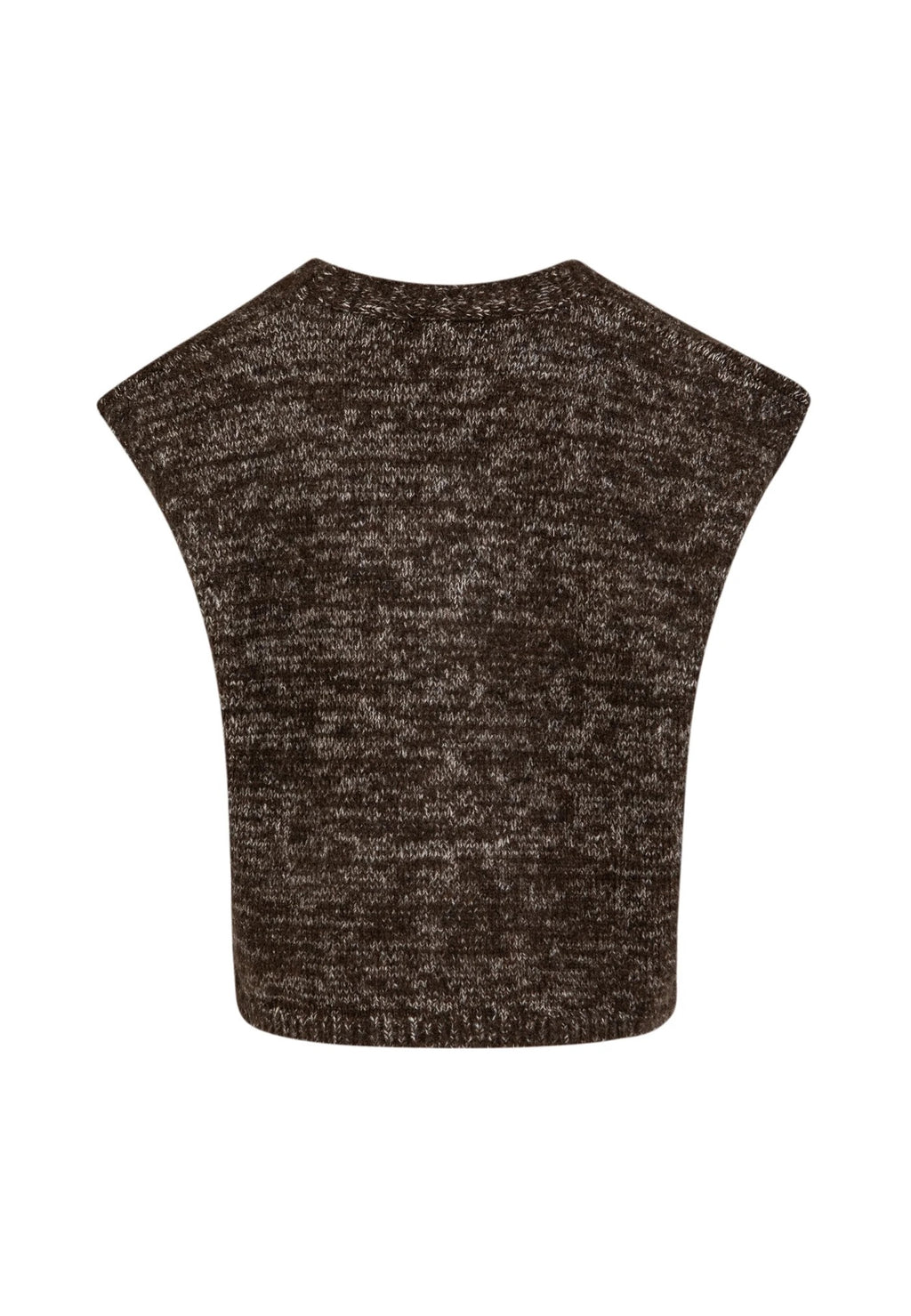 Boxy knit vest