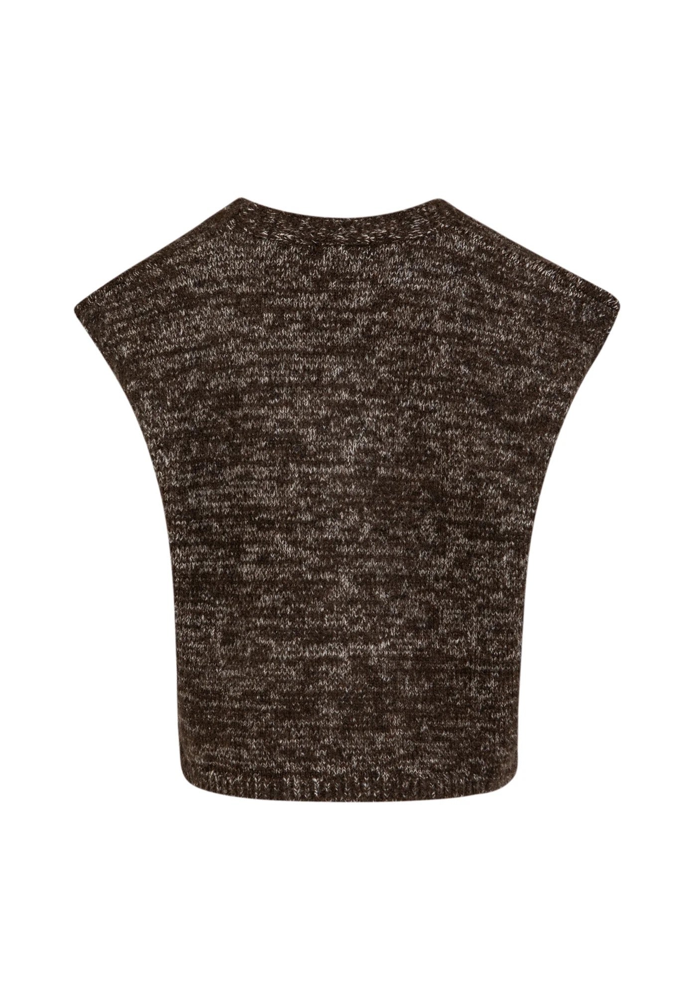Boxy knit vest
