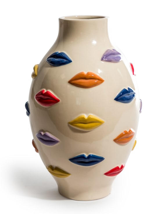 MULTI LIPS CERAMIC VASE
